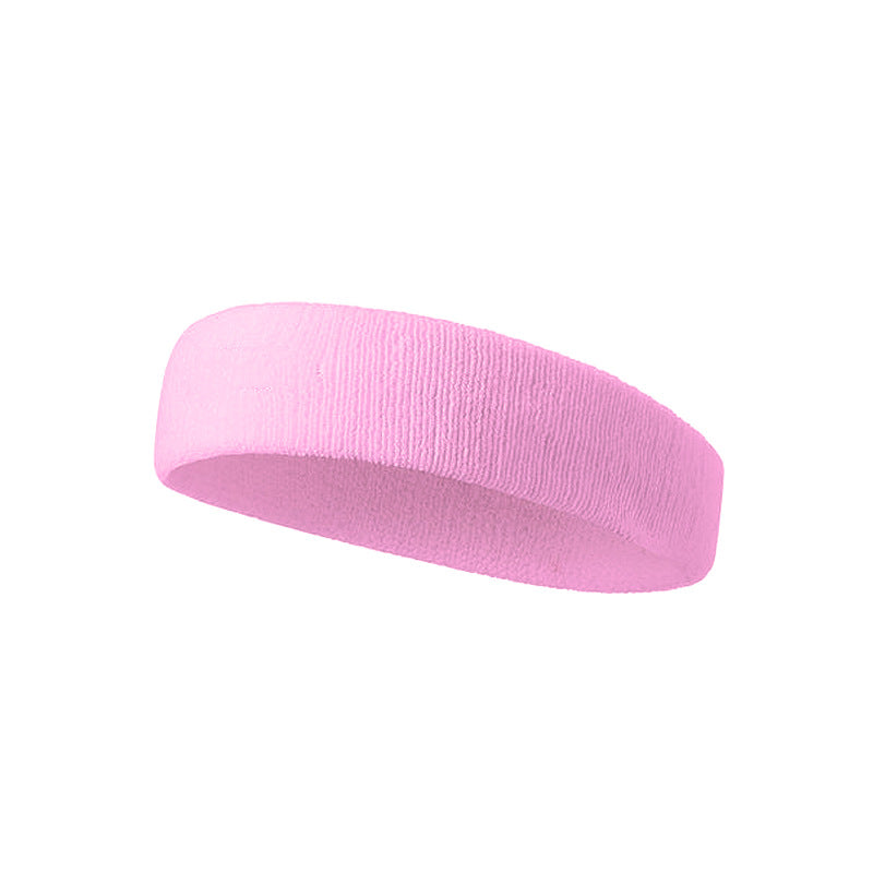 Pure Color Sports Headband | Sweat-Absorbent for Running & Fitness