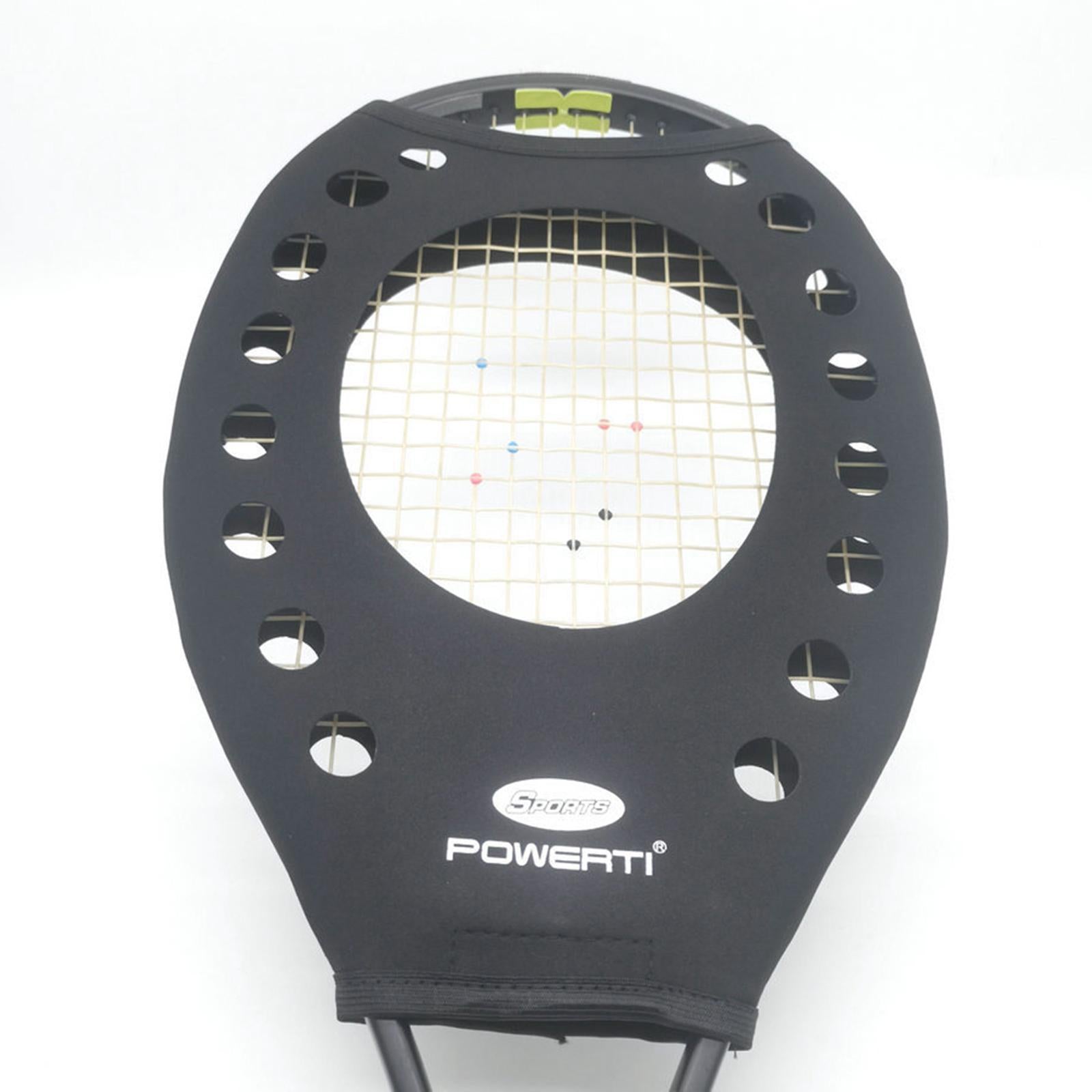 Tennis Racket Sweetspot Trainer Protective Cover Player Swing Training Aid