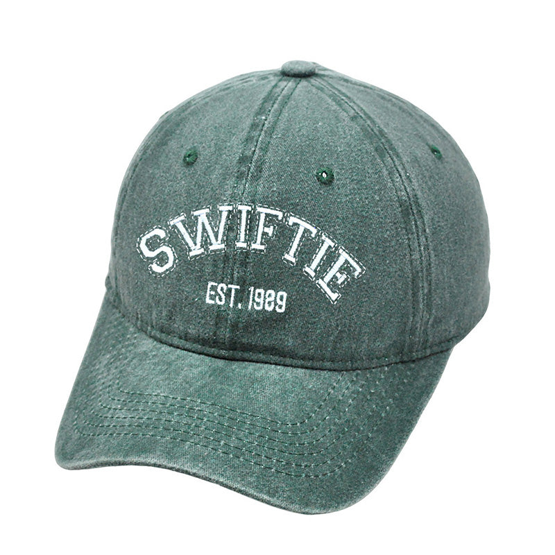 SWIFTIE Embroidered Adjustable Cotton Hat