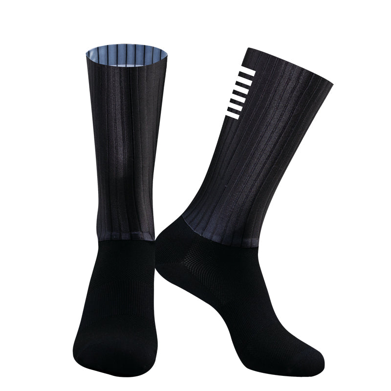 Standard Size Silicone Cycling Aero Socks Anti Socks Slip Men Bicycle Sport Running Bike Socks