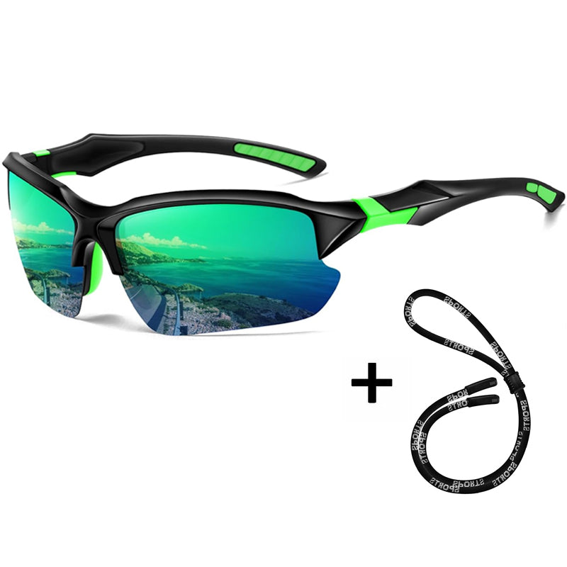 Polarized Sports Sunglasses | Lightweight Cycling Running Fishing