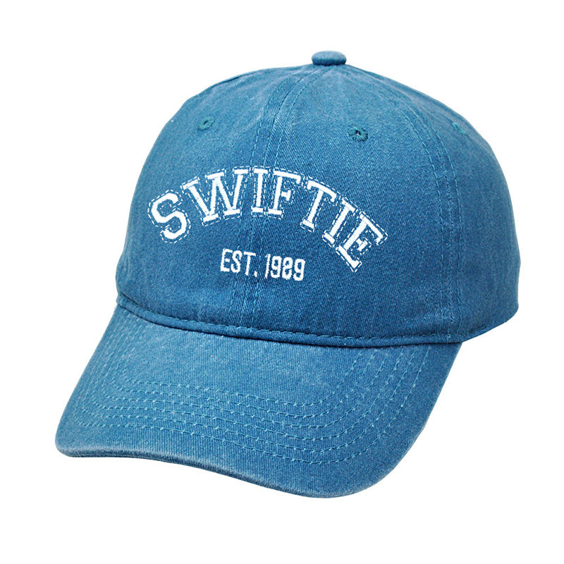 SWIFTIE Embroidered Adjustable Cotton Hat