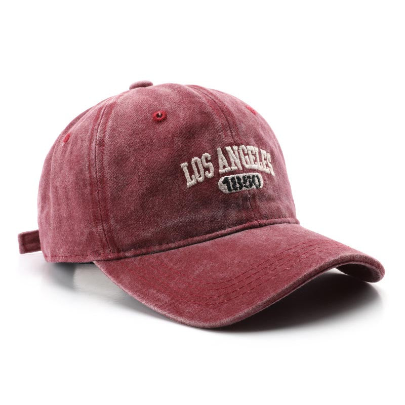 Los Angeles Embroidery Snapback Adjustable Cotton Hat For Men and Women