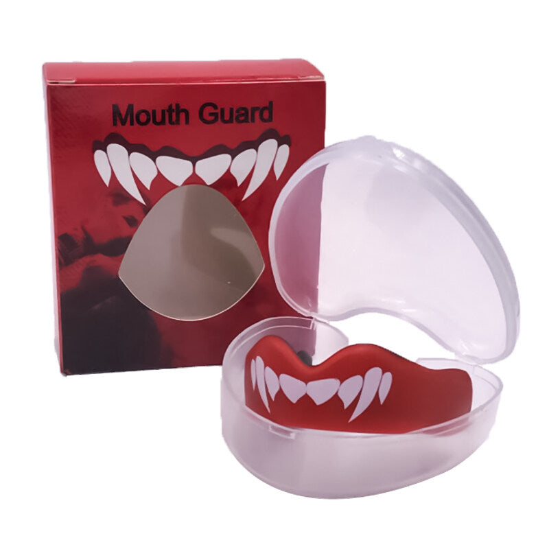 FLUID FIT️ Technology Sports Red Mouth Guard Teeth Protector