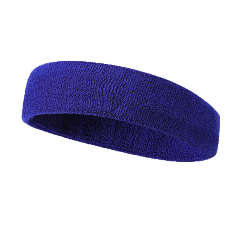 Pure Color Sports Headband | Sweat-Absorbent for Running & Fitness