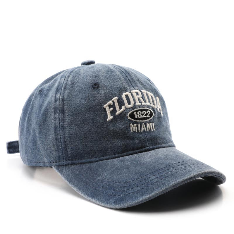 FLORIDA Embroidered Adjustable Cotton Hat