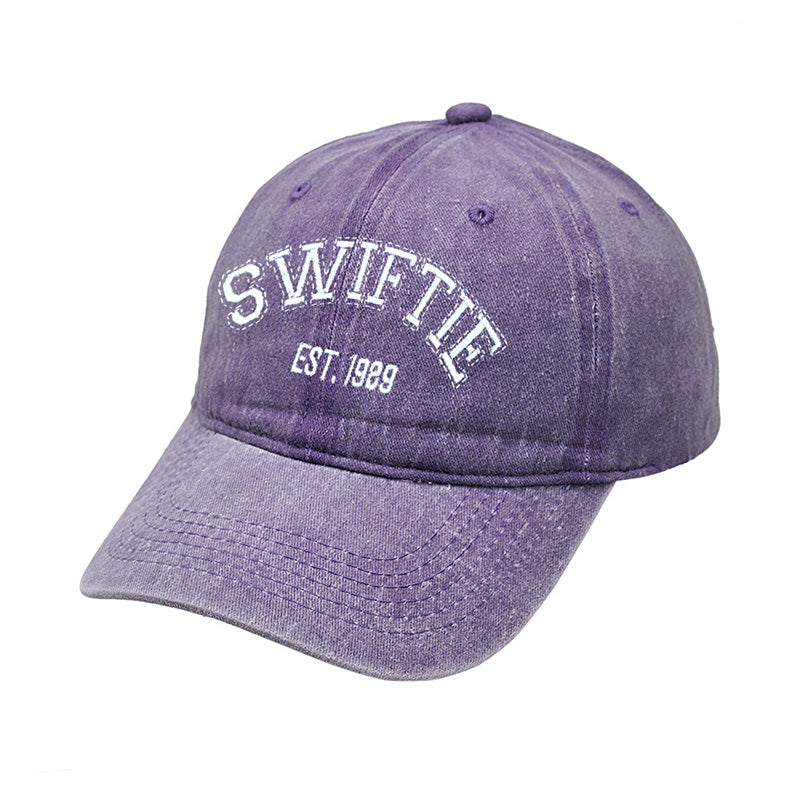 SWIFTIE Embroidered Adjustable Cotton Hat