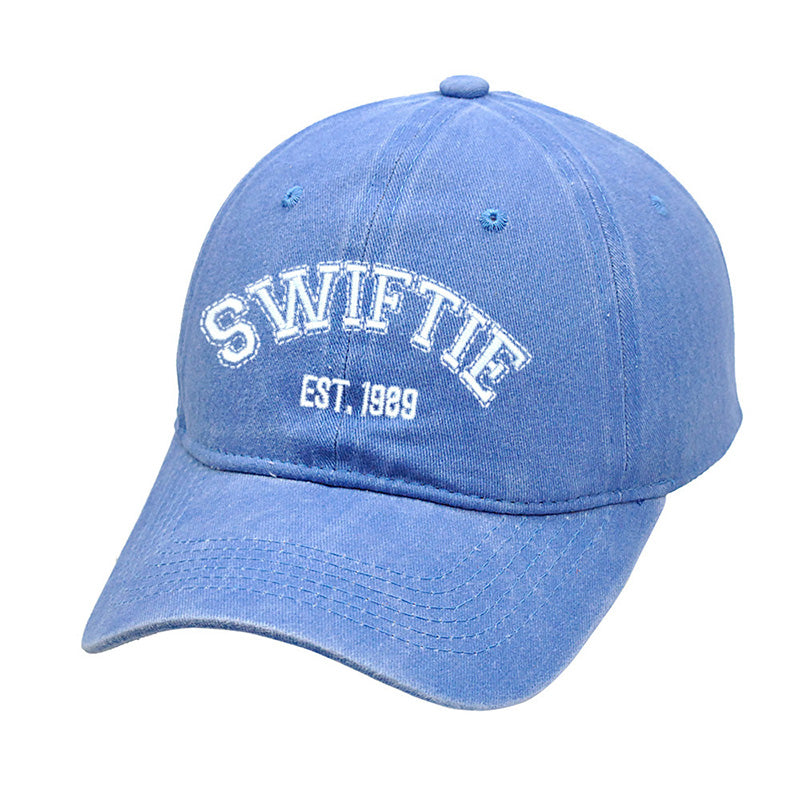 SWIFTIE Embroidered Adjustable Cotton Hat