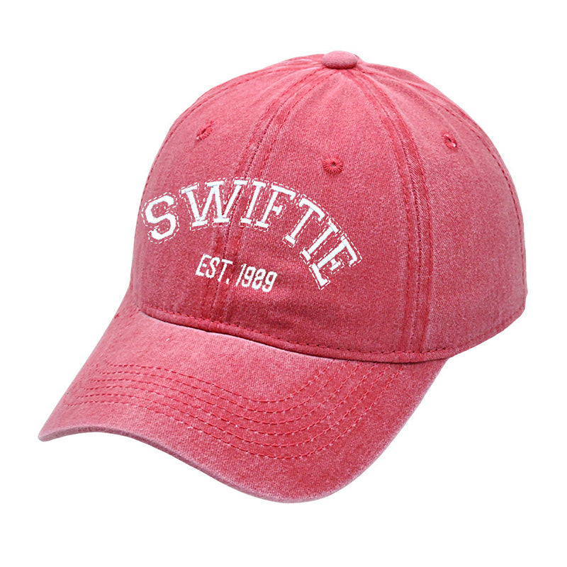 SWIFTIE Embroidered Adjustable Cotton Hat