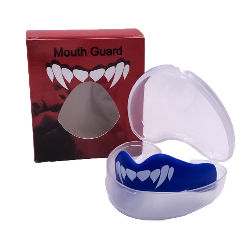 FLUID FIT️ Technology Sports Blue Mouth Guard Teeth Protector