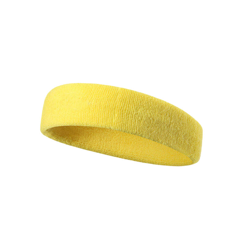 Pure Color Sports Headband | Sweat-Absorbent for Running & Fitness