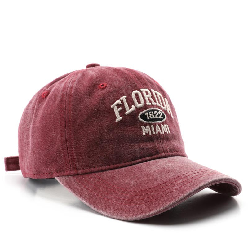 FLORIDA Embroidered Adjustable Cotton Hat