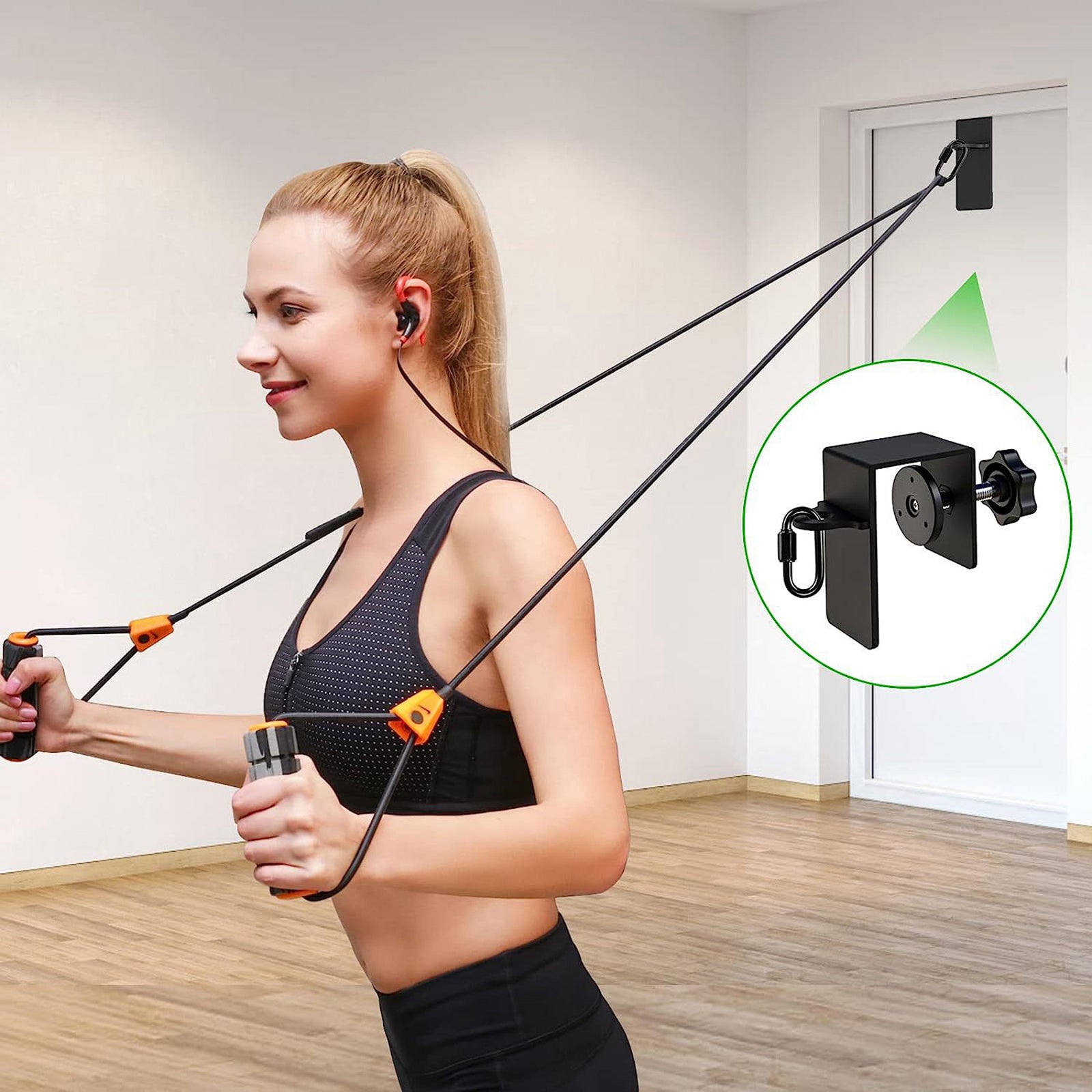 Resistance Band Door Anchor Door Anchor Attachment for Strength Training