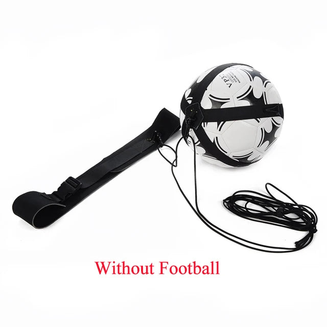 Soccer Practice Belt Trainer - Hands-Free Kick Trainer with Adjustable Waist Belt for Football Skill Development