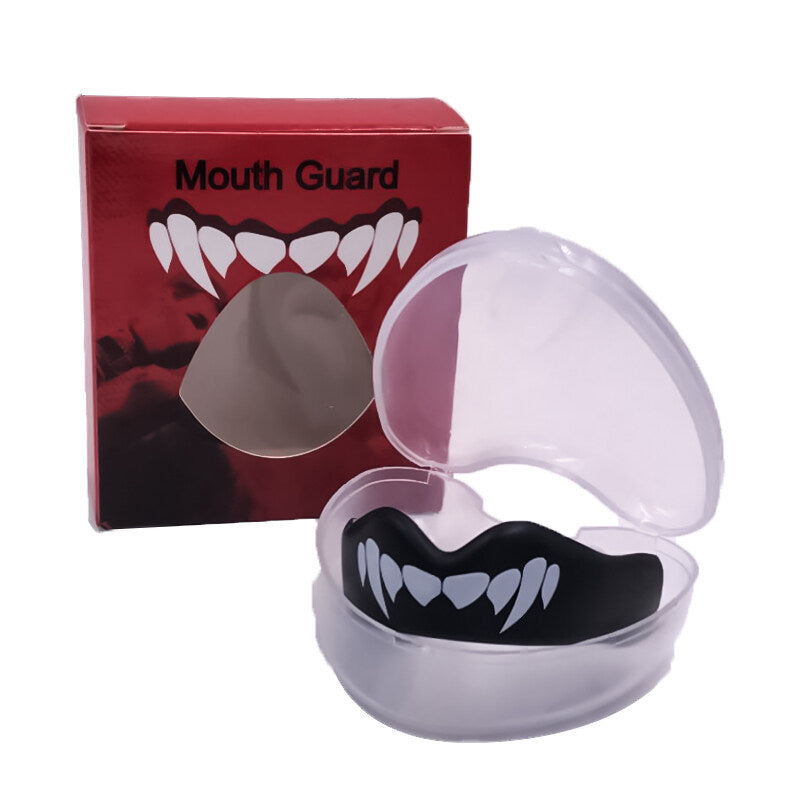 FLUID FIT️ Technology Sports Black Mouth Guard Teeth Protector