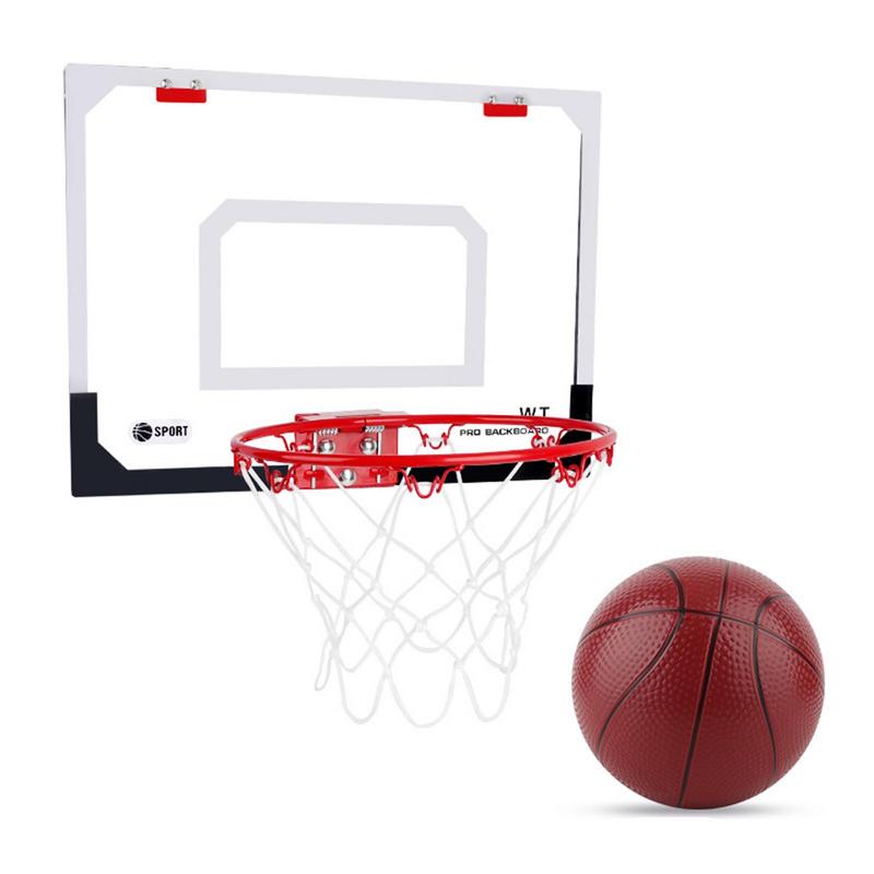 Over-the-Door Mini Basketball Hoop & Ball