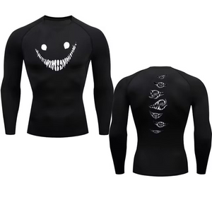 Berserk Black Compression Shirt Long Sleeve FitFints