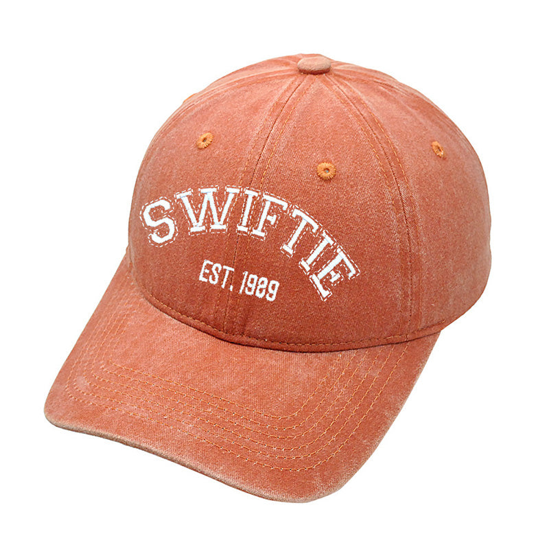 SWIFTIE Embroidered Adjustable Cotton Hat