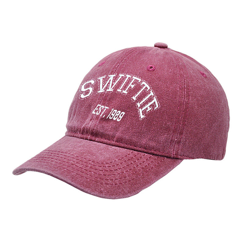 SWIFTIE Embroidered Adjustable Cotton Hat