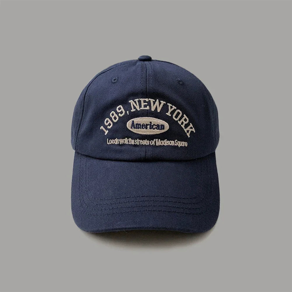 1989 NEW YORK Embroidered Adjustable Hats