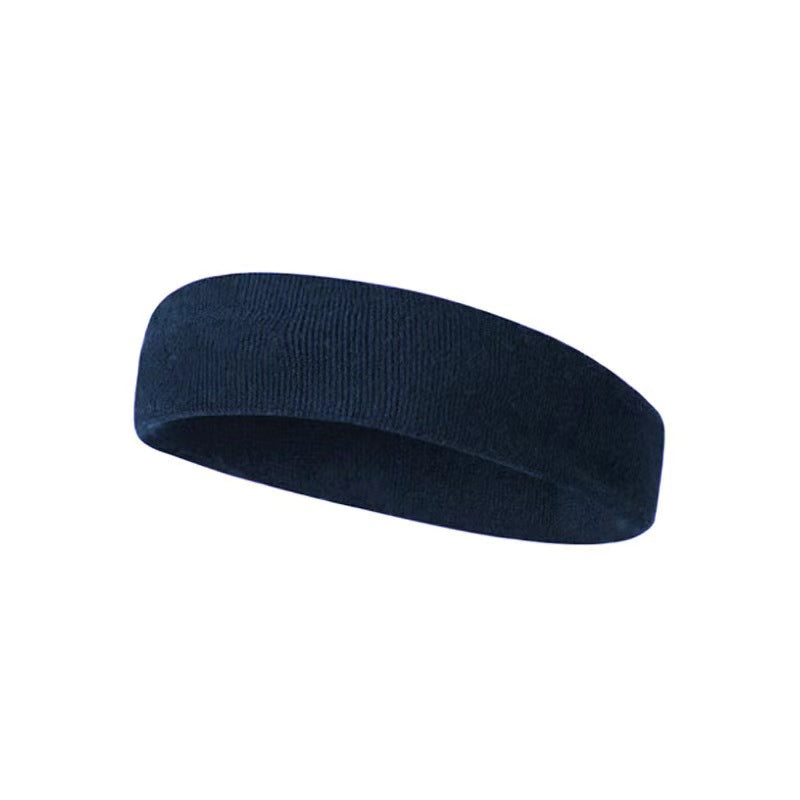 Pure Color Sports Headband | Sweat-Absorbent for Running & Fitness