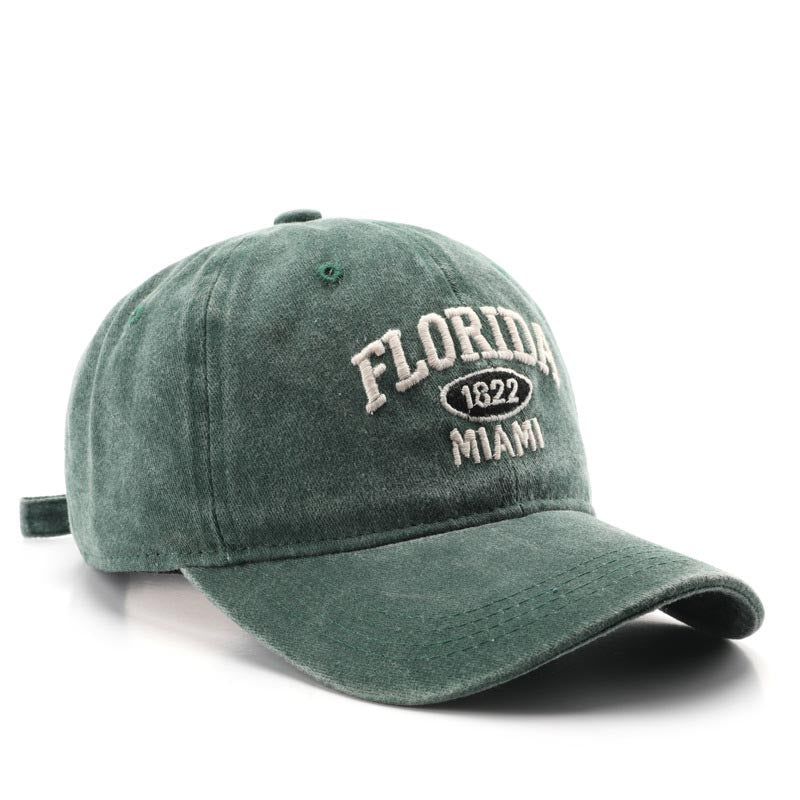 FLORIDA Embroidered Adjustable Cotton Hat