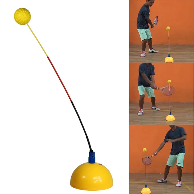 Portable Tennis Trainer Rebounder Swing Ball Knee Accessory 31,90 inch