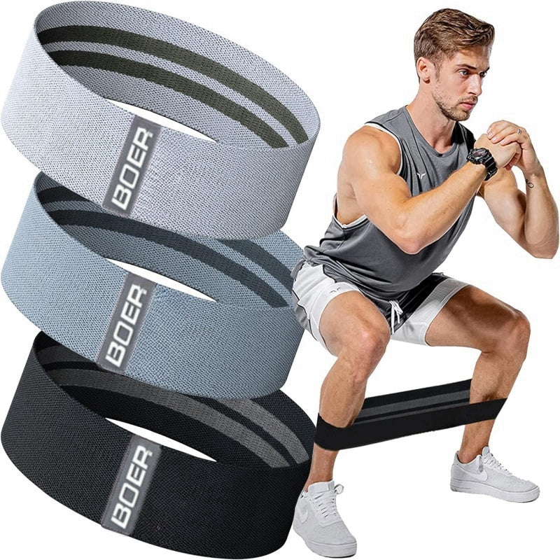 3PCS Fitness Resistance Bands Set - 3 Different Levels