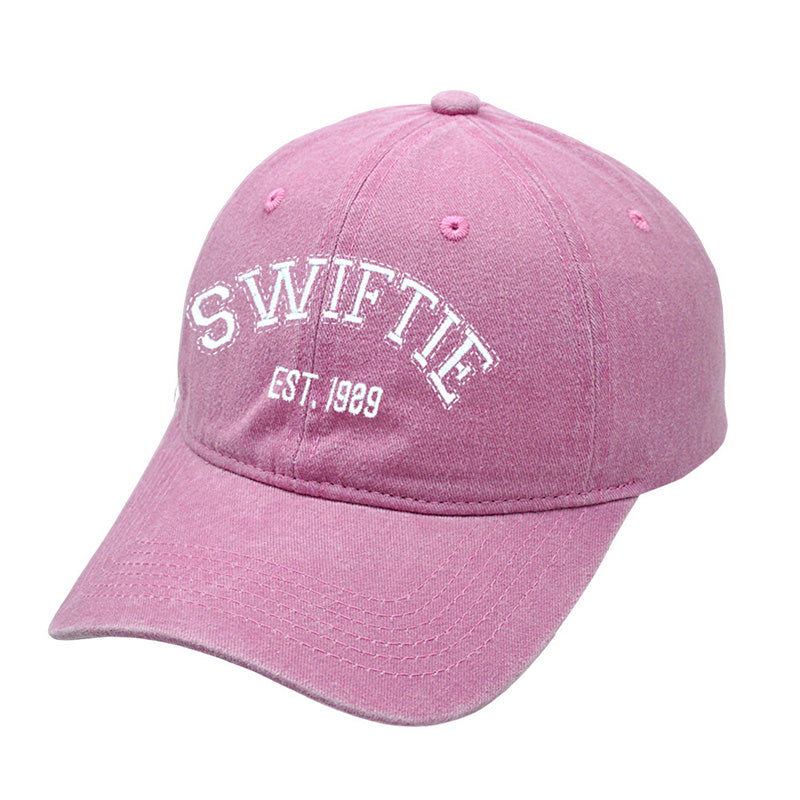 SWIFTIE Embroidered Adjustable Cotton Hat