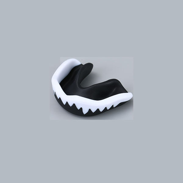 White-Black Sports Mouth guard Tooth Protector