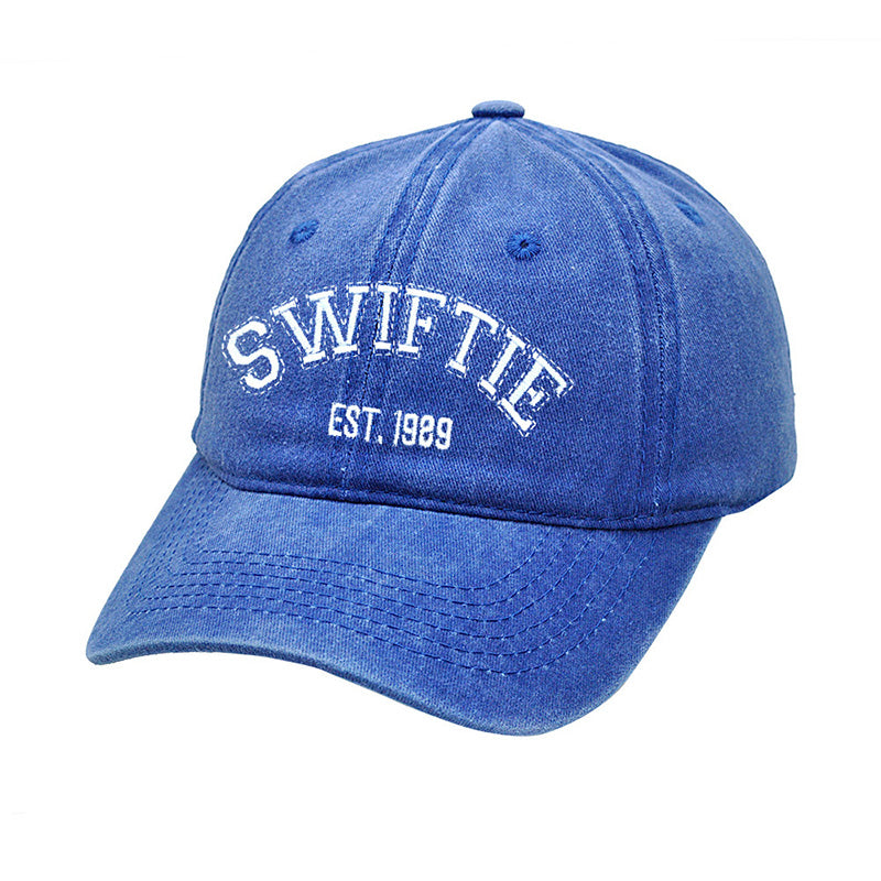 SWIFTIE Embroidered Adjustable Cotton Hat